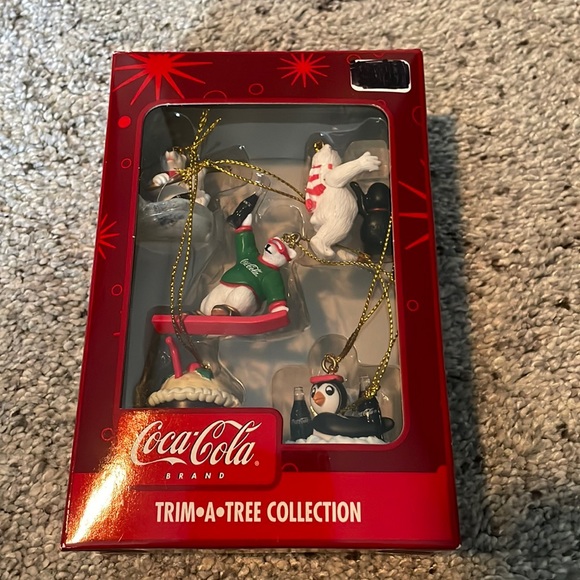 Other - Vintage Coca Cola trim a tree collection
